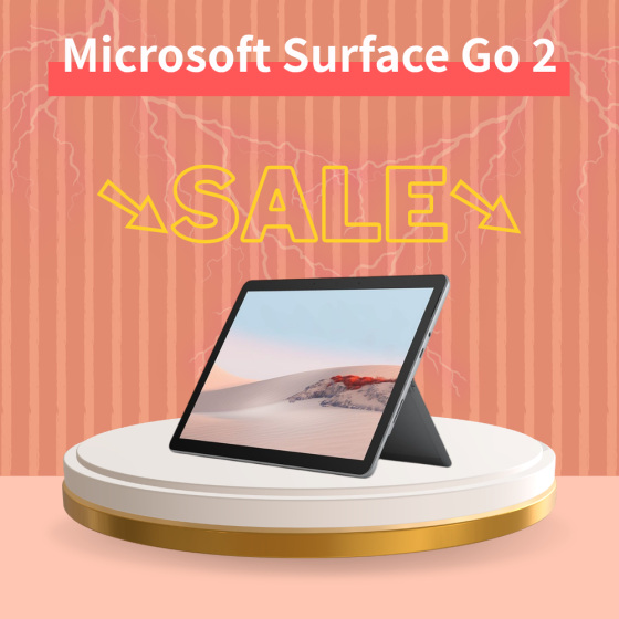 二手 【限量促銷中】Microsoft 微軟 Surface GO 2 10.5吋 觸控螢幕 4425Y 4G 64G eMMC — USD 智選嚴選